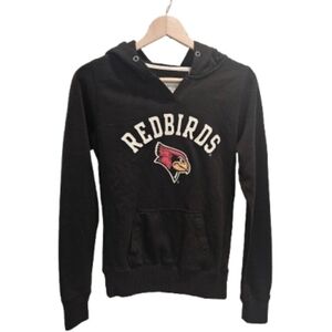 Redbirds Black Hoodie Sweater